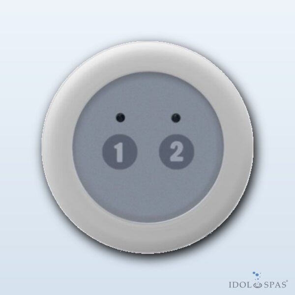 Balboa HydroAir ovládací panel - 2 funkce, 64 mm, 2× ON/OFF - 23-3609 - Obrázek 2