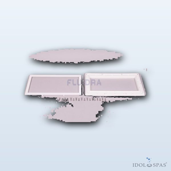 Flange with Cover for Prefabricated Pool to Astral Skimmer (No. 11311) - Obrázek 2