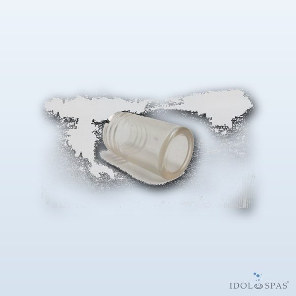 Transparent sight glass for Astral 6-way valve - Obrázek 2