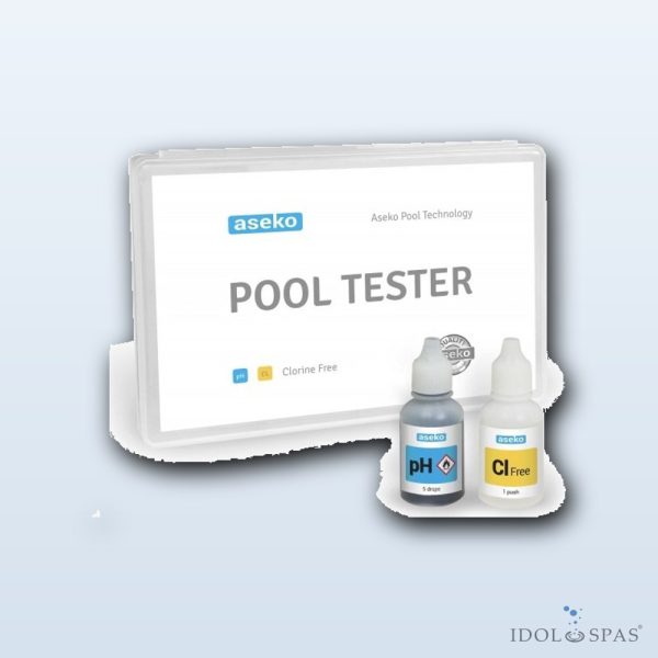 Aseko Pool Tester – testovací souprava pH a volný chlor (cca 200 stanovení) - Obrázek 2