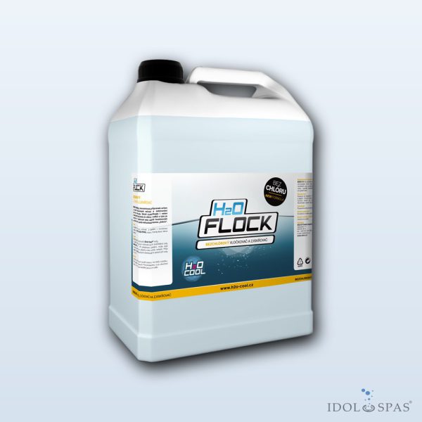 H2O FLOCK – tekutý vločkovač bazénové vody 5 l - Obrázek 2