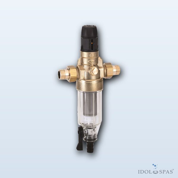 BWT Protector mini HWS C/R 3/4" 100 µm – filtr s manuálním proplachem a redukcí tlaku - Obrázek 2