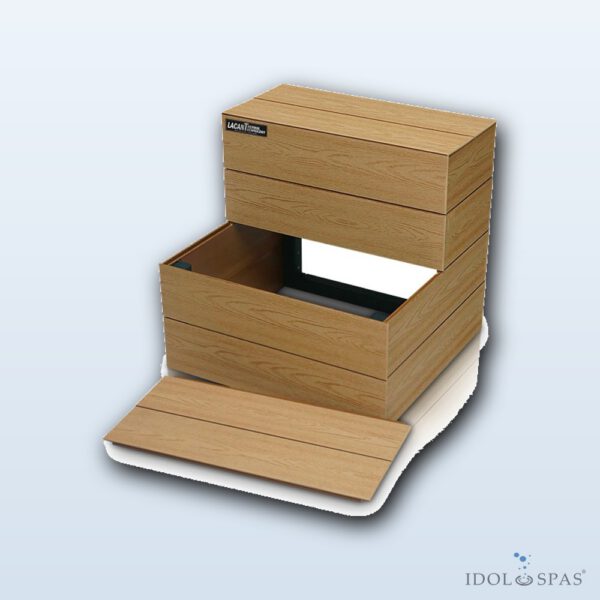Canadian Spa International Treppe Lacan COMPACT – Pacific Brown S03 (18980-S03) - Obrázek 2