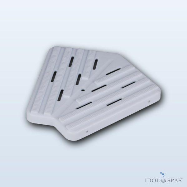 Eckplatte des Überlaufrosts – 245 × 22 mm, Winkel 45° - Obrázek 2