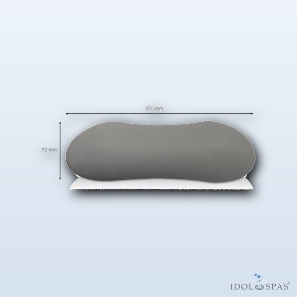 Canadian Spa International Podhlavník Soft-Ergoflex (šedý) - Obrázek 2