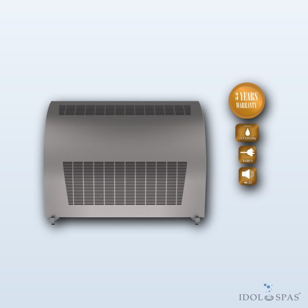 Dehumidifier Microwell DRY 1200 METAL – 120 m², 5.0 l/h - Obrázek 2