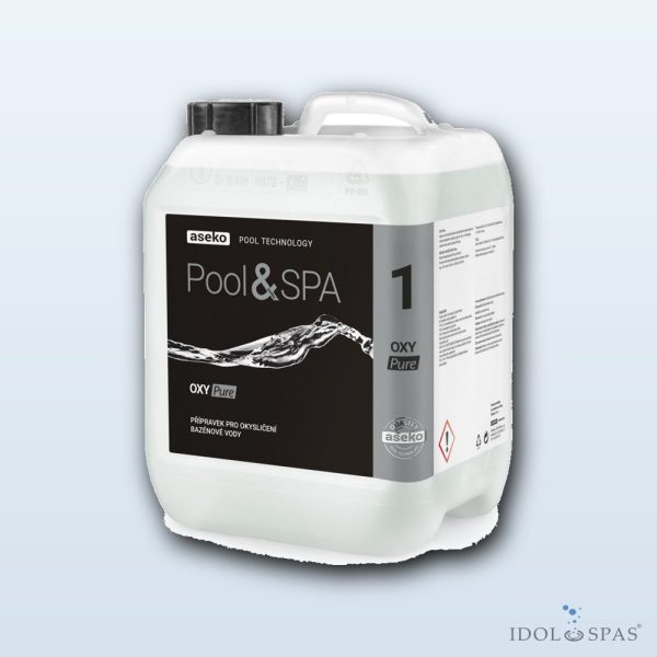OXY Pure 5 l – Chlorine-Free Pool Disinfection - Obrázek 2