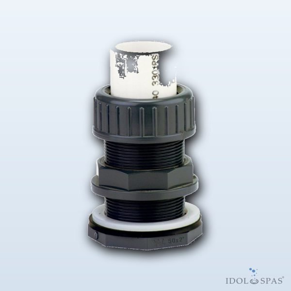 Wall bushing with clamping nut, through-type – d63 - Obrázek 2