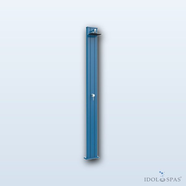 SPRING S Solar Shower light blue – 30 l, without foot rinse - Obrázek 2