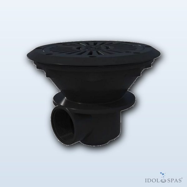 Dnová výpust kulatá 210 mm – antracit RAL 7016 - Obrázek 2