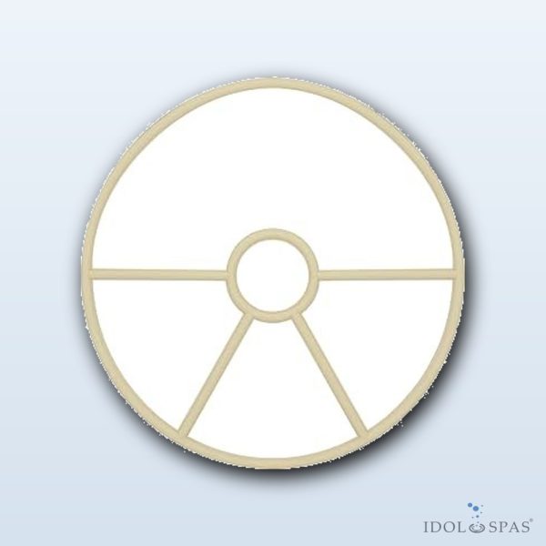 Star Seal for the Emaux TOP SS Six-Way Valve - Obrázek 2