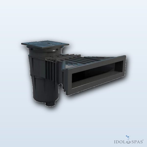 Skimmer SLIM antracit (RAL 7016) – 17,5 l - Obrázek 2