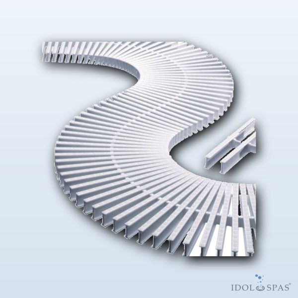 Segmented Overflow Grating 245 × 35 mm - Obrázek 2