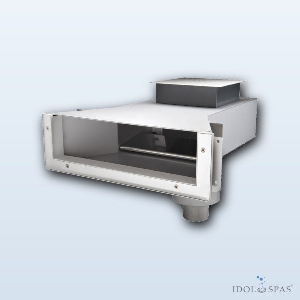Stainless Steel Skimmer Infinity Pahlén – Overflow Pool Effect - Obrázek 2