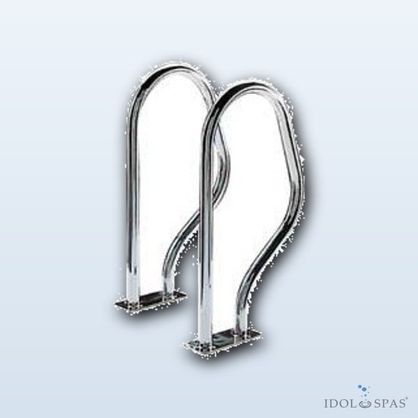 Handrail type 470 × 800 mm with rectangular flanges - Obrázek 2
