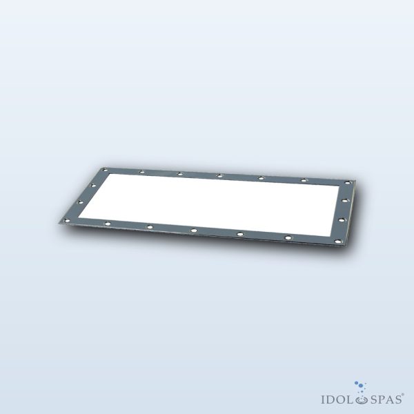 Duplex Flange for Slim Skimmer 56176 – stainless steel - Obrázek 2
