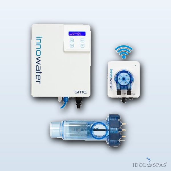 Salt electrolysis unit Innowater SMC 10 pHW with pH dosing for pools up to 25 m³ - Obrázek 2