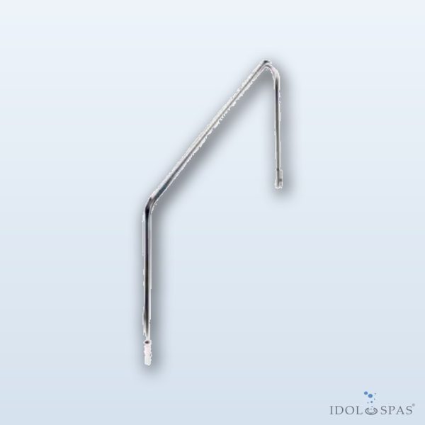 Stainless Steel Railing (Handrail) with Flanges, Length 1524 mm, AISI 316 - Obrázek 2