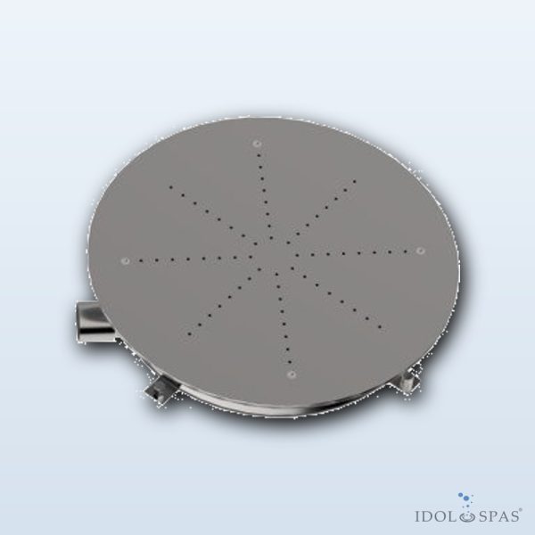 Bodenluftmassage rund (Keramik) AISI 316, Durchmesser 475 mm - Obrázek 2