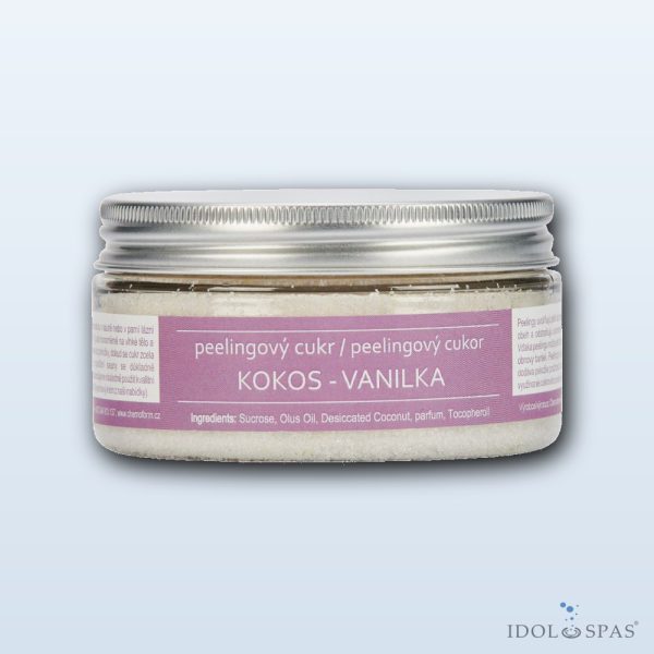 Exfoliating Sugar 225 g – Coconut and Vanilla - Obrázek 2