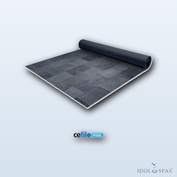 Folie CEFIL Keramik DARKSTAR 1,5mm – Breite 1,65m, Rolle 25 lfm - Obrázek 2