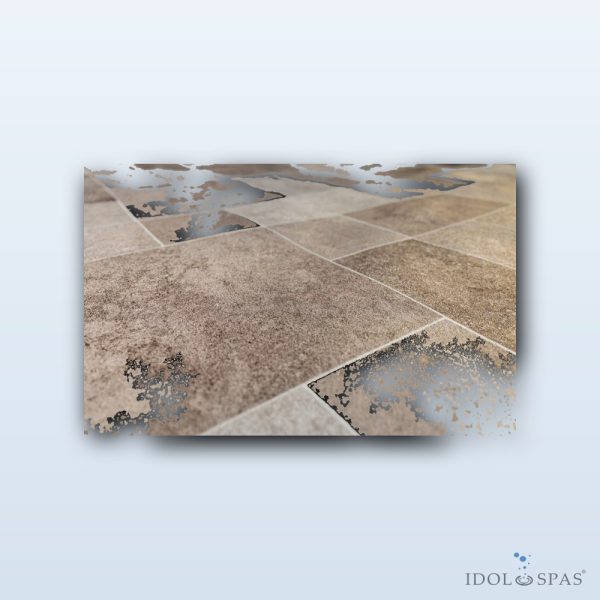 ELBE UNIQUE Tile Tuscany Sand pool liner, width 1.65 m - Obrázek 2