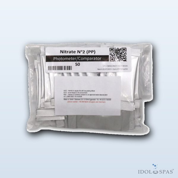 PoolLab Reagent – Nitrate 2 (PP) for Nitrate Measurement, 50 Sachets - Obrázek 2