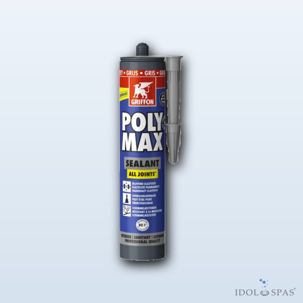 POLY MAX Sealant – multifunkční elastický tmel 280 ml, šedý - Obrázek 2