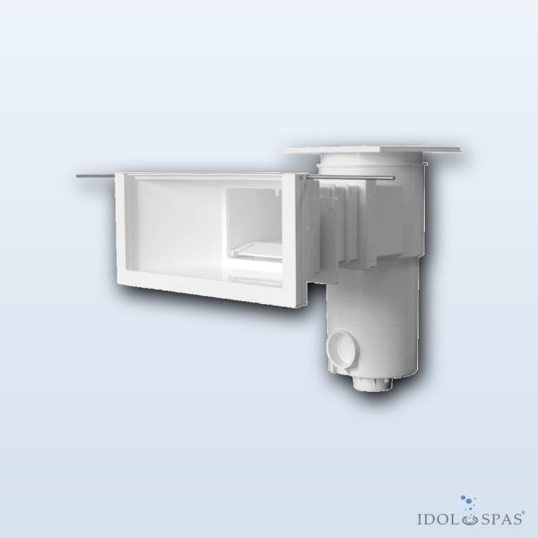 Skimmer Mirror White – Without Inlet Jets - Obrázek 2