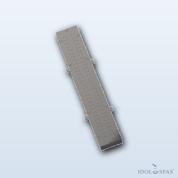 Bubble massage 480 × 100 mm, AISI 316 for liner pools - Obrázek 2