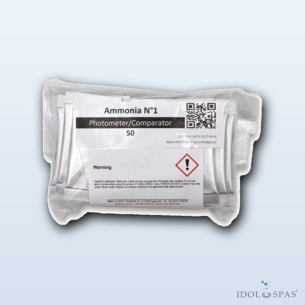 Tablets for PoolLab - Ammonia 1, reagent for ammonia measurement (50 sachets) - Obrázek 2