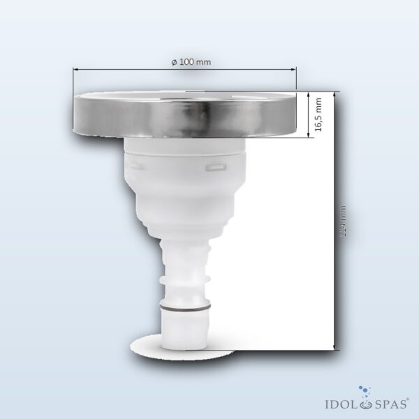 CMP Masážní tryska Endorphin Pulse Jet 4" dvojrotační 29544-032-500 - Obrázek 2