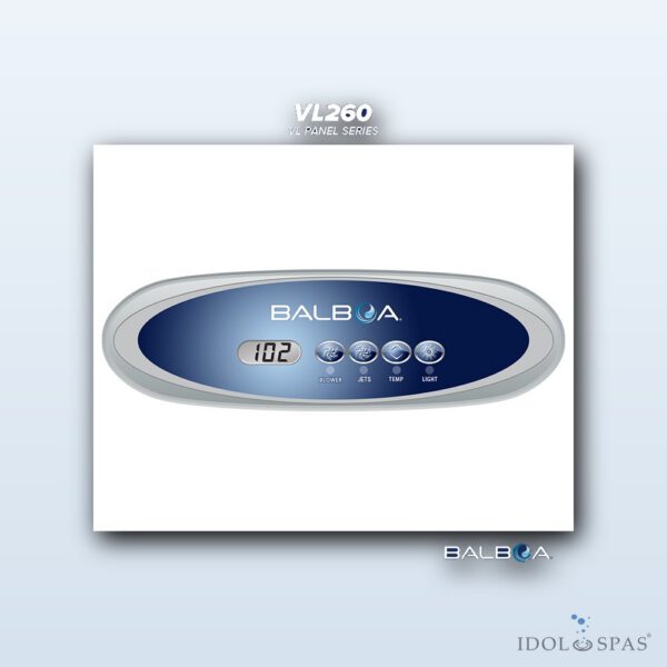 Wellis Ovládací panel VL260 ACM0599 - Obrázek 2