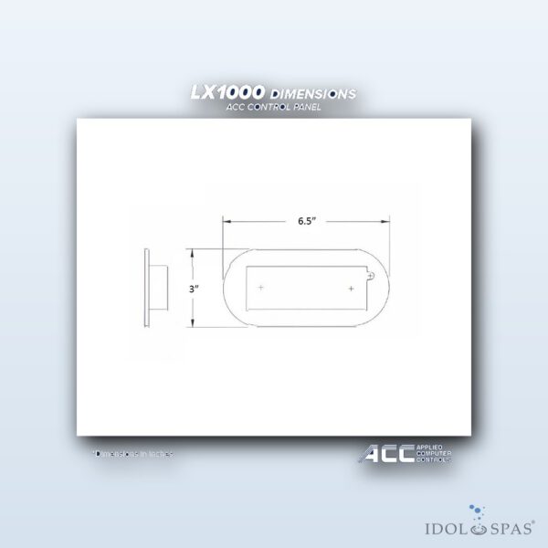 ACC Bedienfeld LX-1000 (ACC-LX-1000) - Obrázek 3