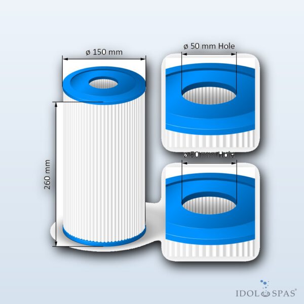 Filtrační kartuše SC735 (Intex Pools) - Obrázek 3