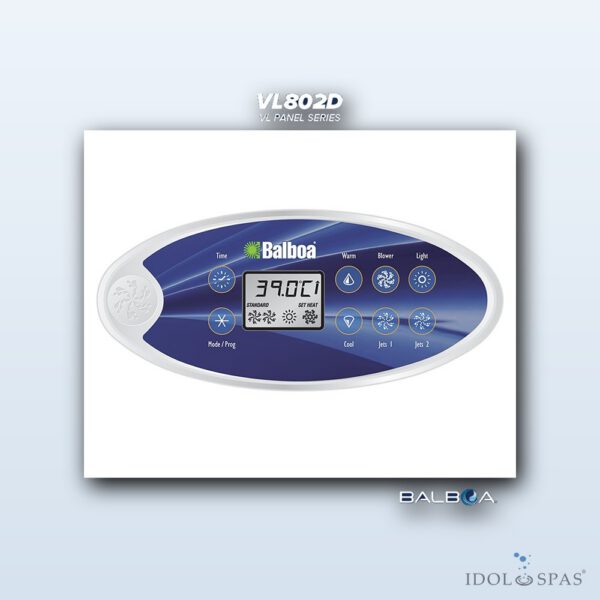 Balboa SET Řídicí jednotka GS523DZ 3,0 kW + panel VL802D - Obrázek 3