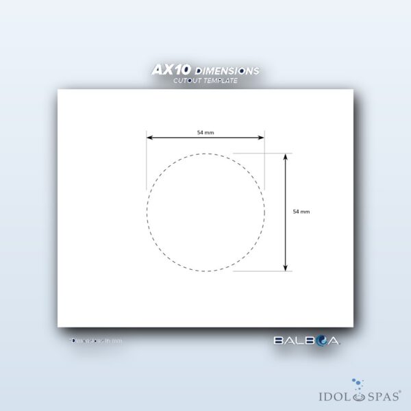 Wellis Ovládací panel AX (AX10A1) ACM0670 - Obrázek 3