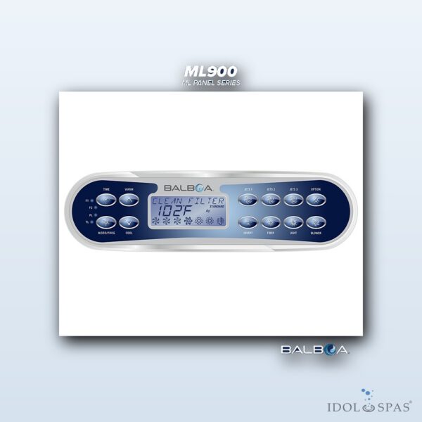 Balboa SET Řídicí jednotka GL2001 Mach3 3,0 kW + panel ML900 - Obrázek 3
