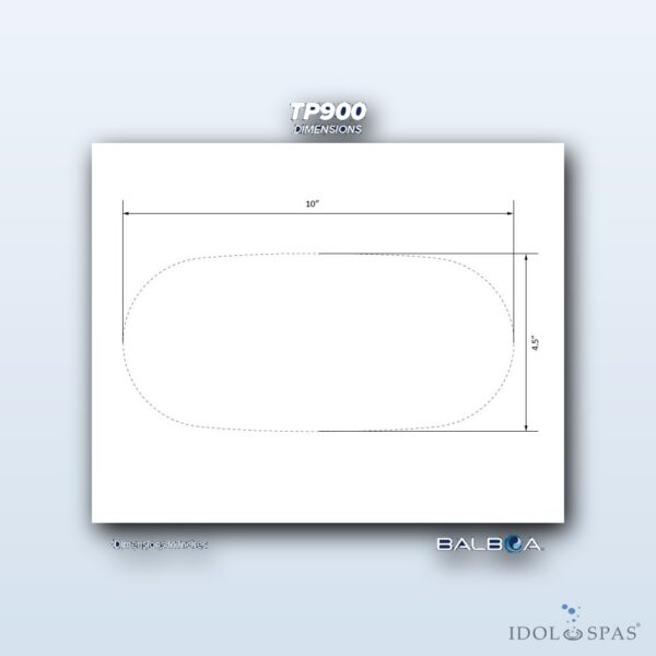 Balboa Ovládací panel TP900 (50262-06 / 50262-04) - Obrázek 3