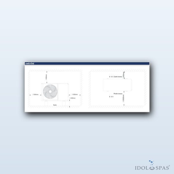 Canadian Spa International MODULE ONE 12 kW – tepelné čerpadlo MONOBLOCK (220–240V/1PH/50Hz) - Obrázek 3