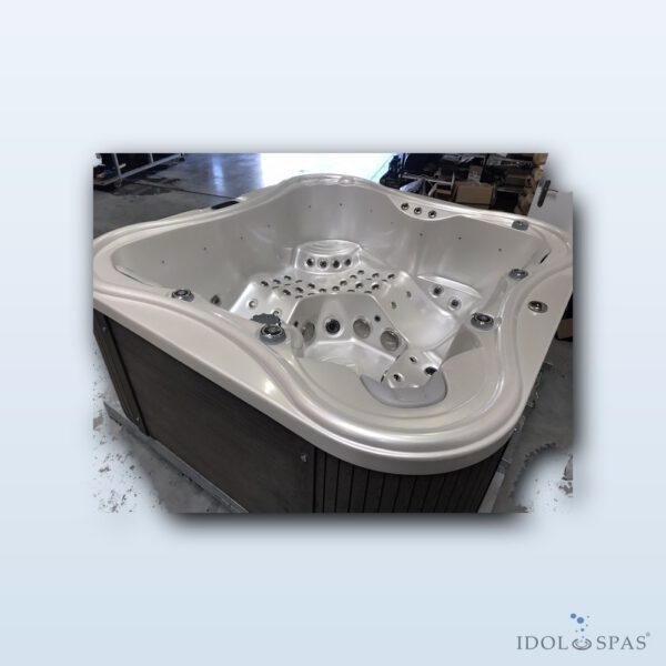 Whirlpool Nemo für 4 Personen 210×197×91 cm, hellgrau (neuwertig) – 8100 - Obrázek 3