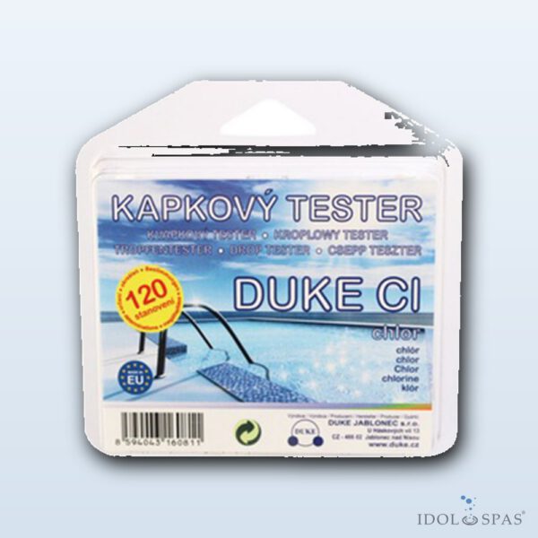 Balíček chemie Chlor – tablety MAXI 1 kg + tester Cl - Obrázek 3