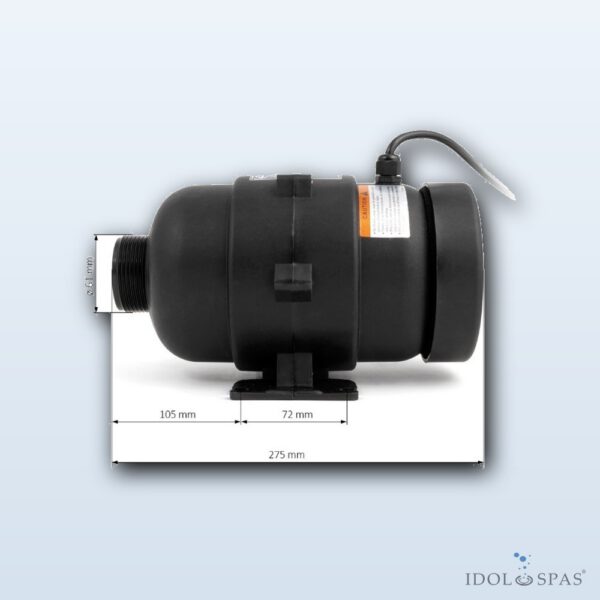 LX APW400 Compressor (Blower) with Preheating 400 W - Obrázek 3