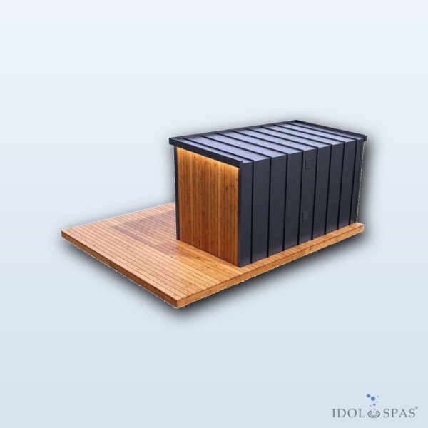 Modular Sauna APEX Duo (4.20 m) with Integrated Shower - Obrázek 3