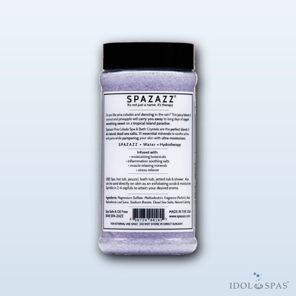 Spazazz Pina Colada Aroma Crystals for Hot Tubs 482 g - Obrázek 3