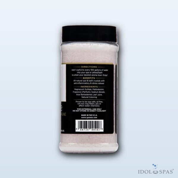 Spazazz Strawberries & Champagne aroma krystaly pro vířivky 482 g - Obrázek 3