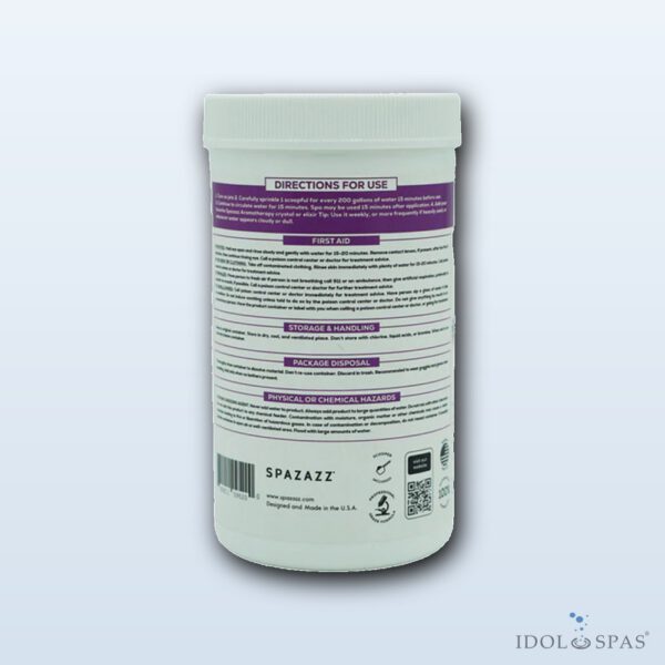 Spazazz Lavender Isle Spa Shock (1 kg) - Obrázek 3