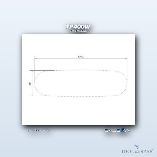 Balboa Ovládací panel TP400W - 50259-07 - Obrázek 3