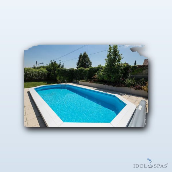 ALKORPLAN 2K Adriatic Blue Folie 1,65 m, 1,5 mm – Rolle 25 m - Obrázek 3