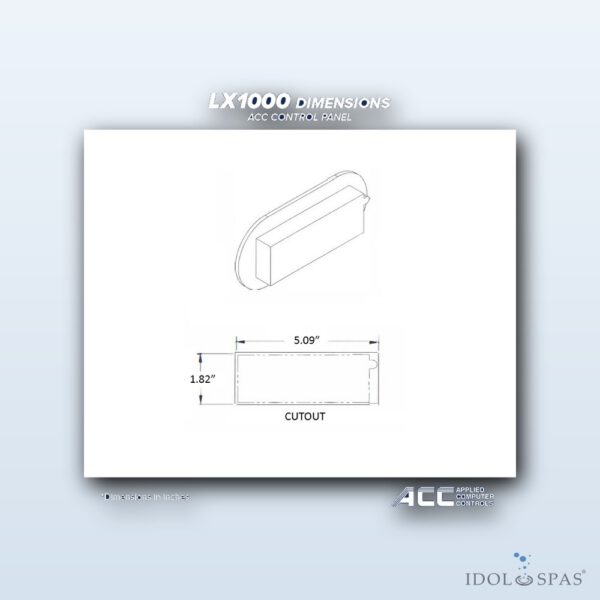 ACC Bedienfeld LX-1000 (ACC-LX-1000) - Obrázek 4